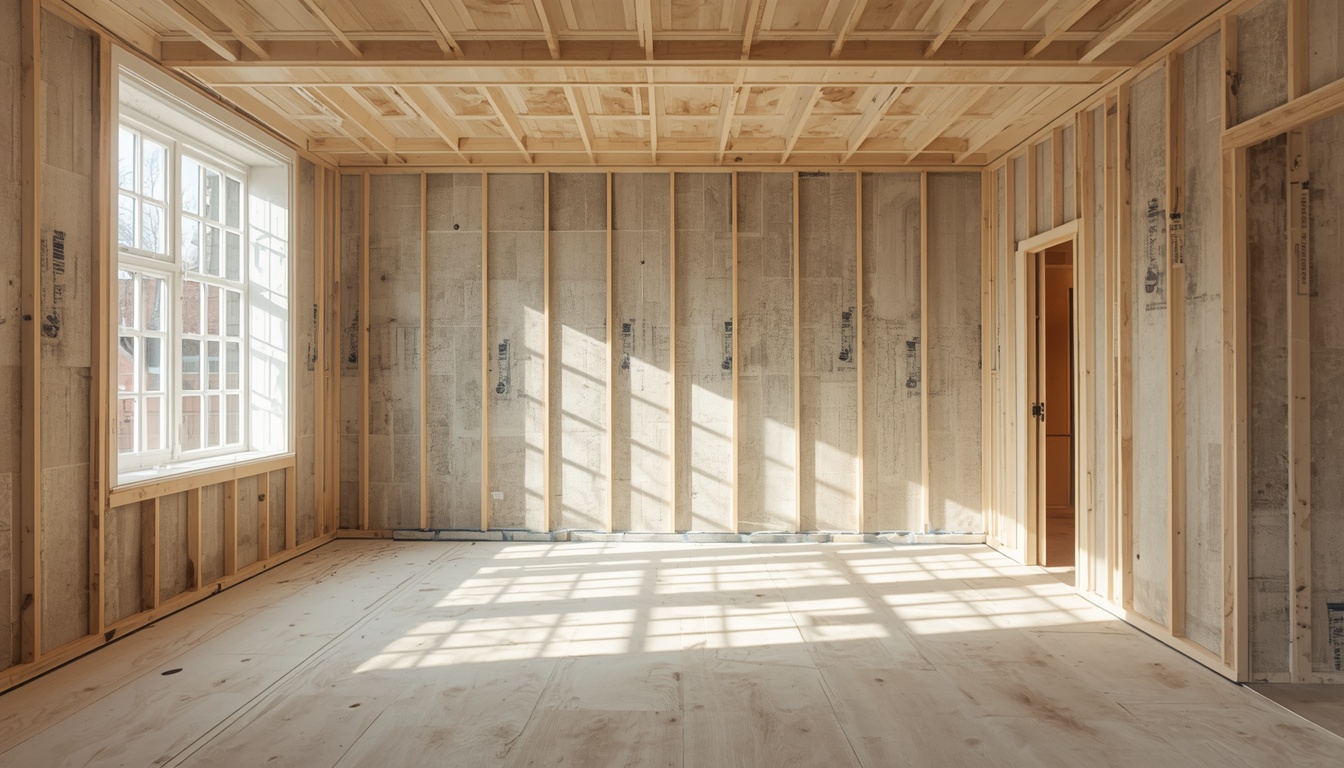 Acoustic drylining and soundproofing installation in a West Bromwich home